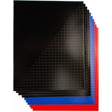 Cahier, A4, quadrillé 10 mm, assorti