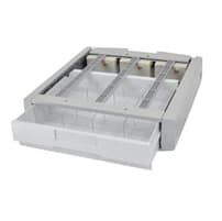 Ergotron StyleView Supplemental Storage Drawer, Single - Lagringsboks - gråhvit - vognmonterbar
