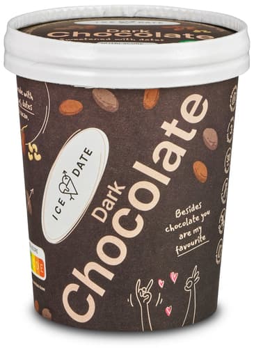 iceDate BIO Dark Chocolate-Eis