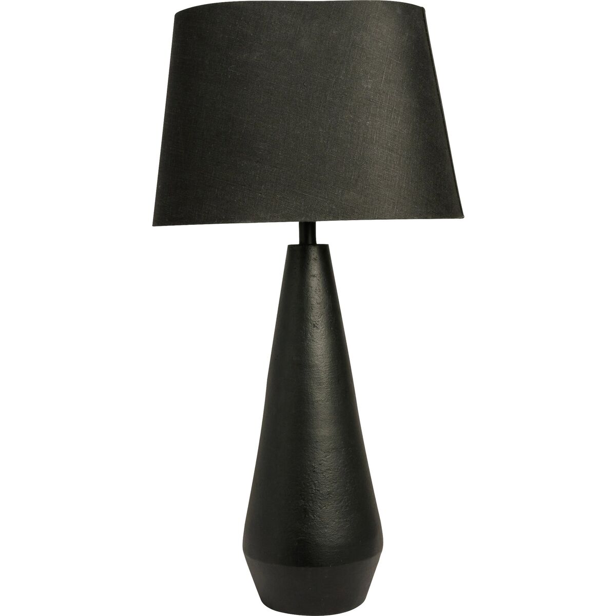 Dallas bordlampe, svart