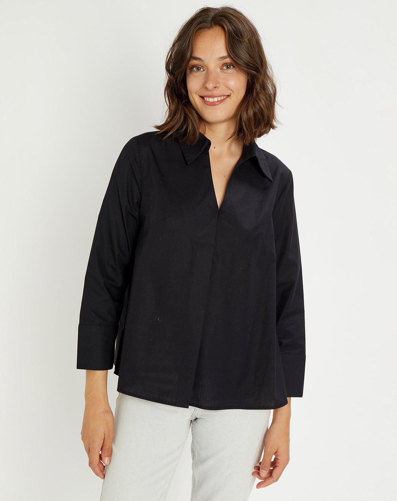 Lauren Vidal Blouse Pop noire