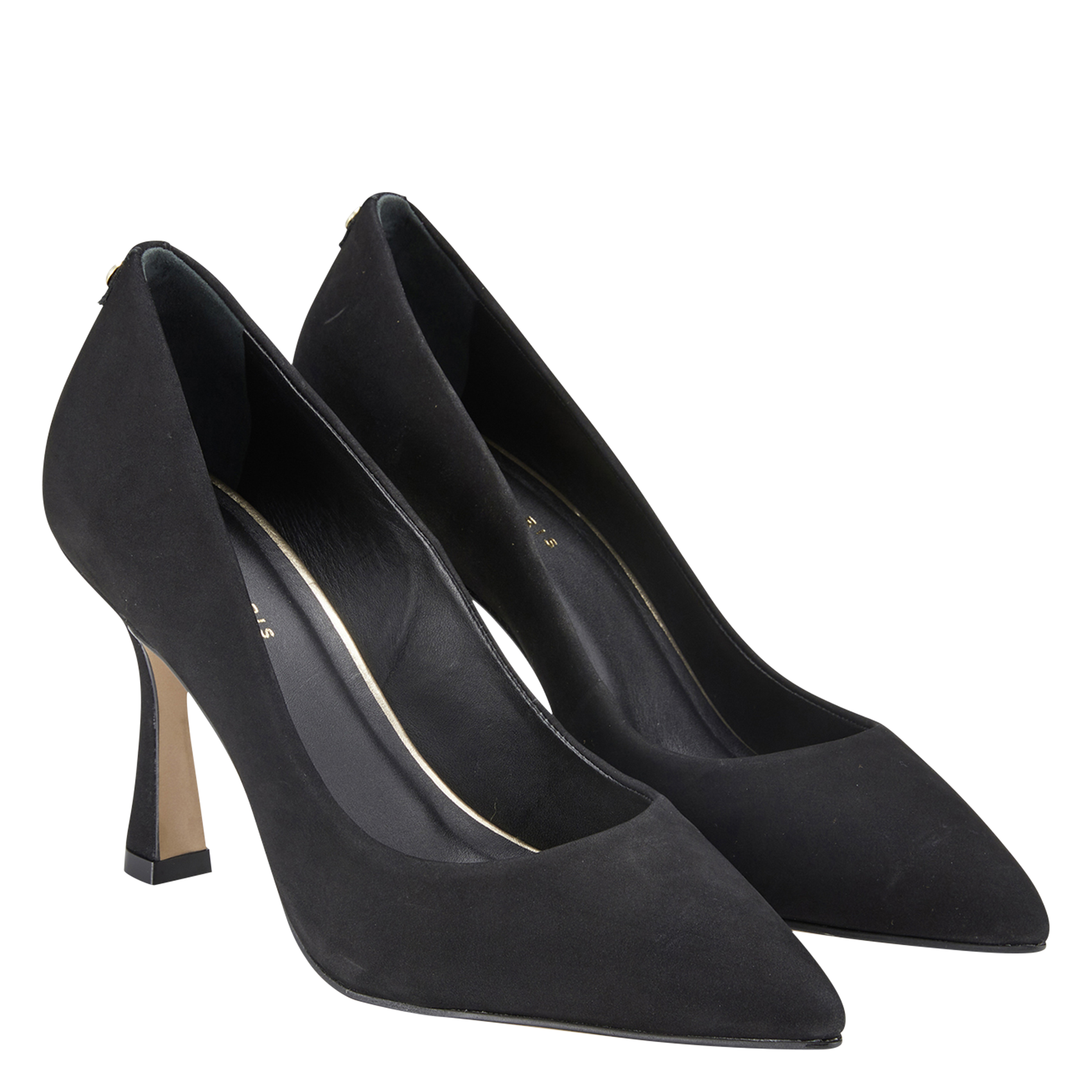 OPALA - Escarpins en cuir velours | Noir