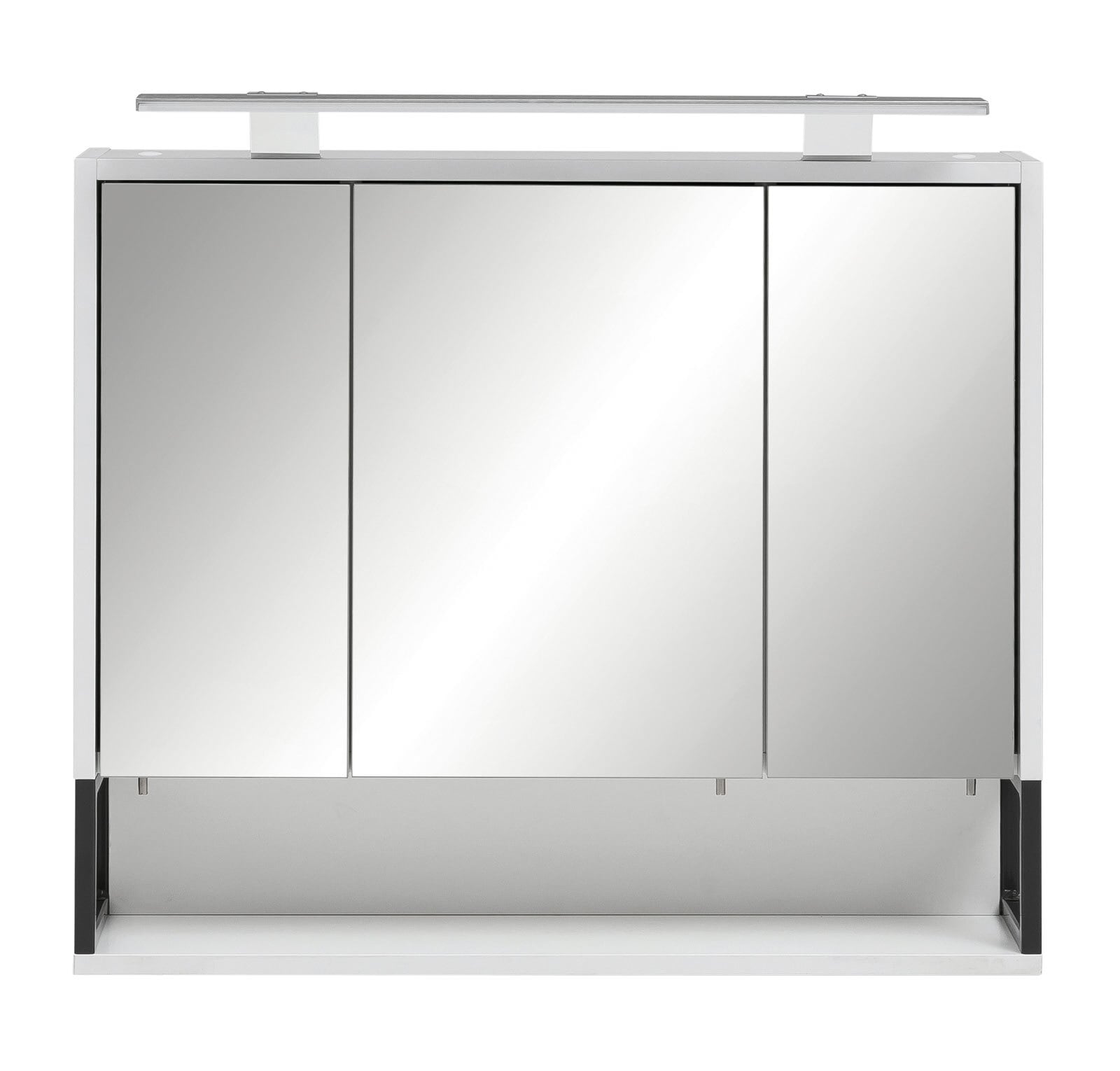 Spiegelschrank LIMONE 70 cm kreideweiß