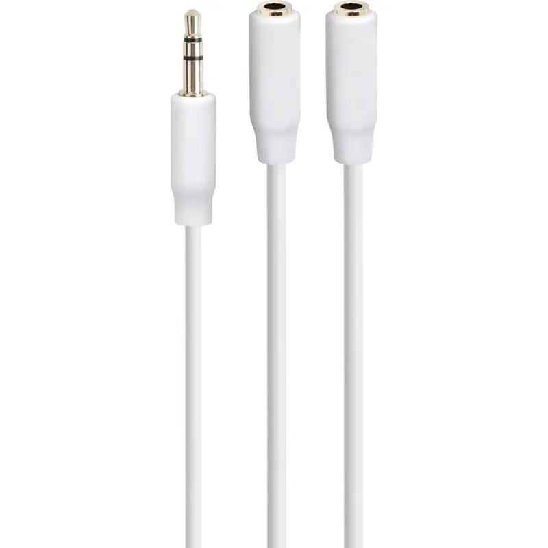 Câble et Connectique Accsup CABLE DEDOUBLEUR JACK 3,5 NOIR