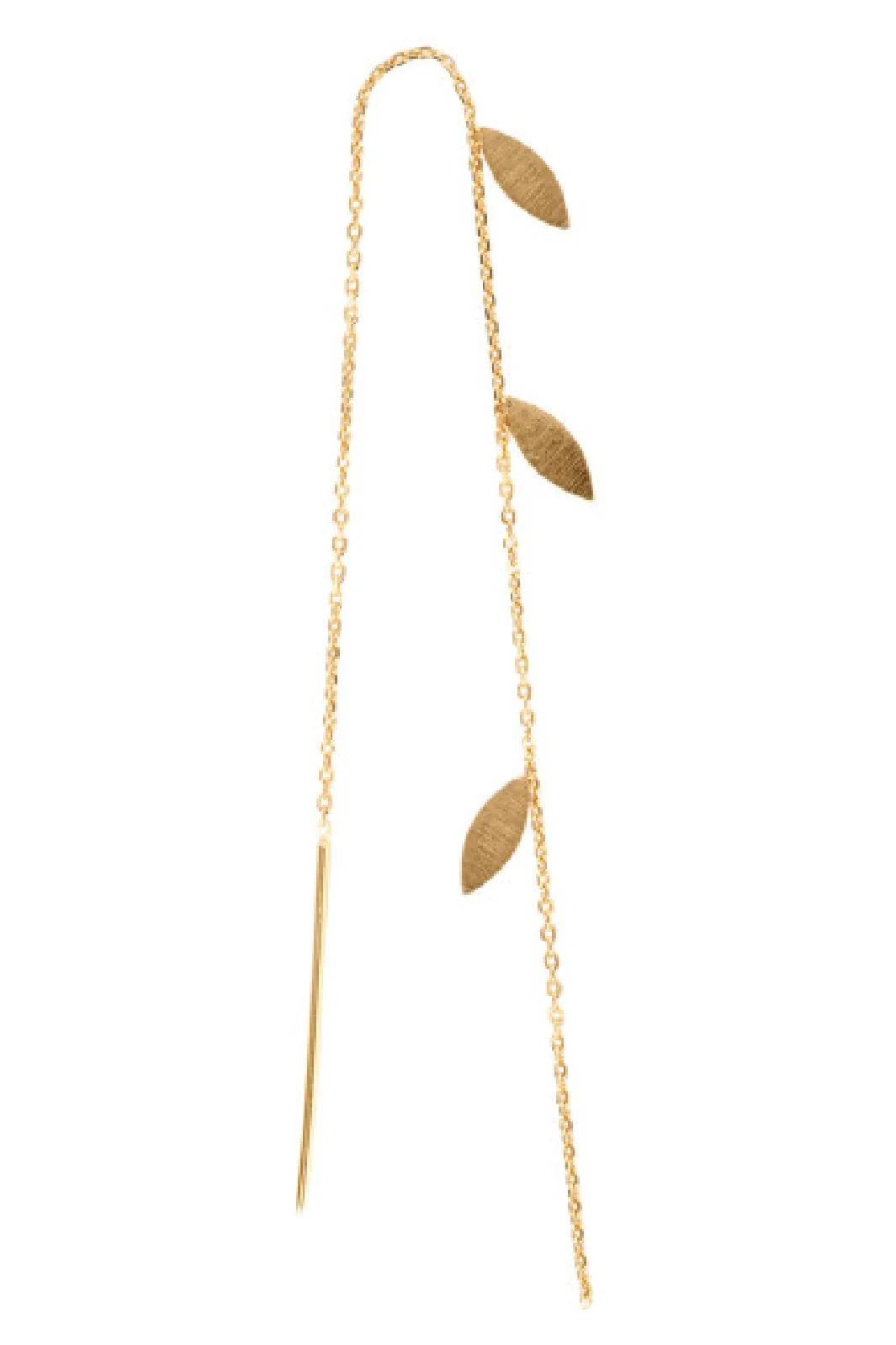 Stine A Three Leaves Earring Goldenen