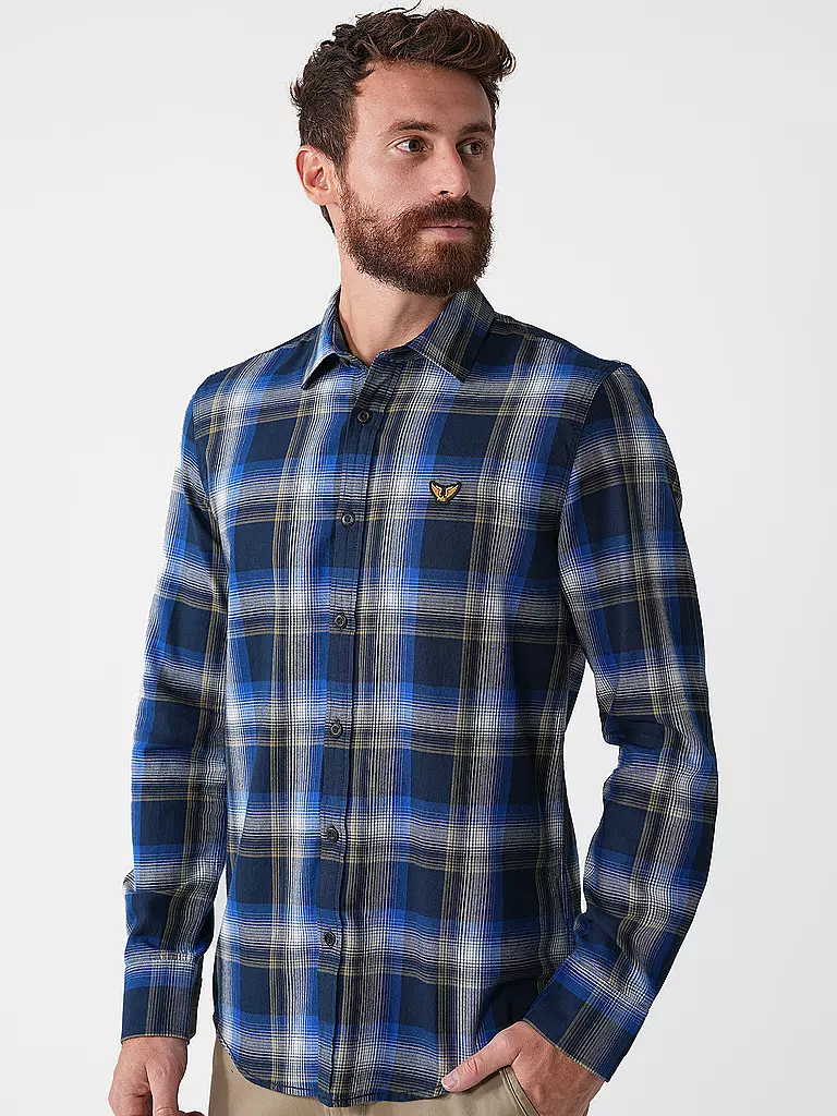PME LEGEND Hemd blau