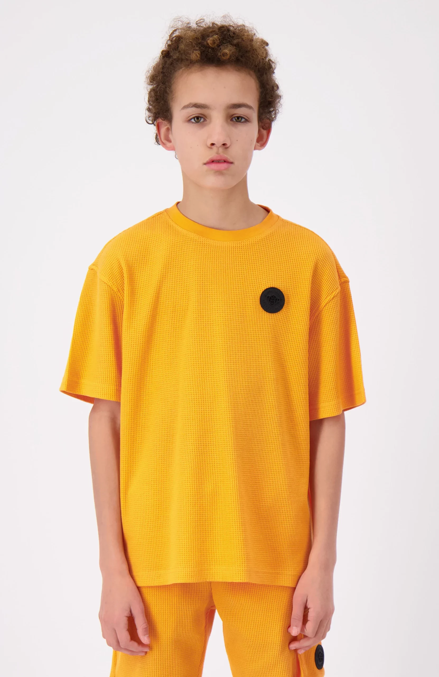 Black Bananas Waffle Zomerset Kids Oranje