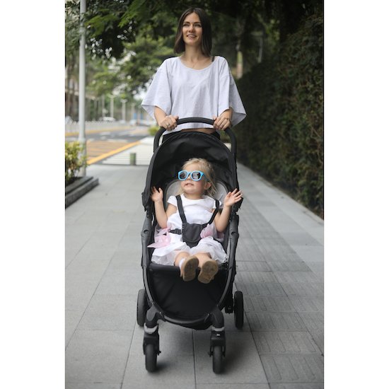 Matelas rafraichissant pour poussette   Gris chiné        de               Bébé Folie