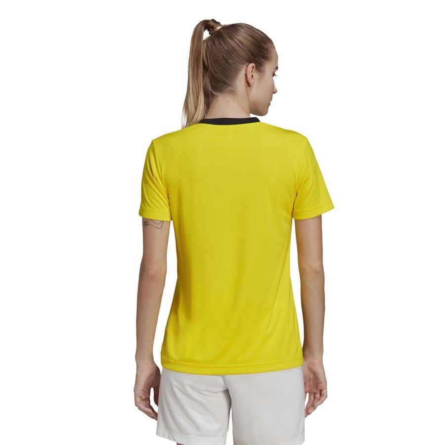 adidas T-shirt d'Entraînement Entrada 22 - Jaune/Noir Femme