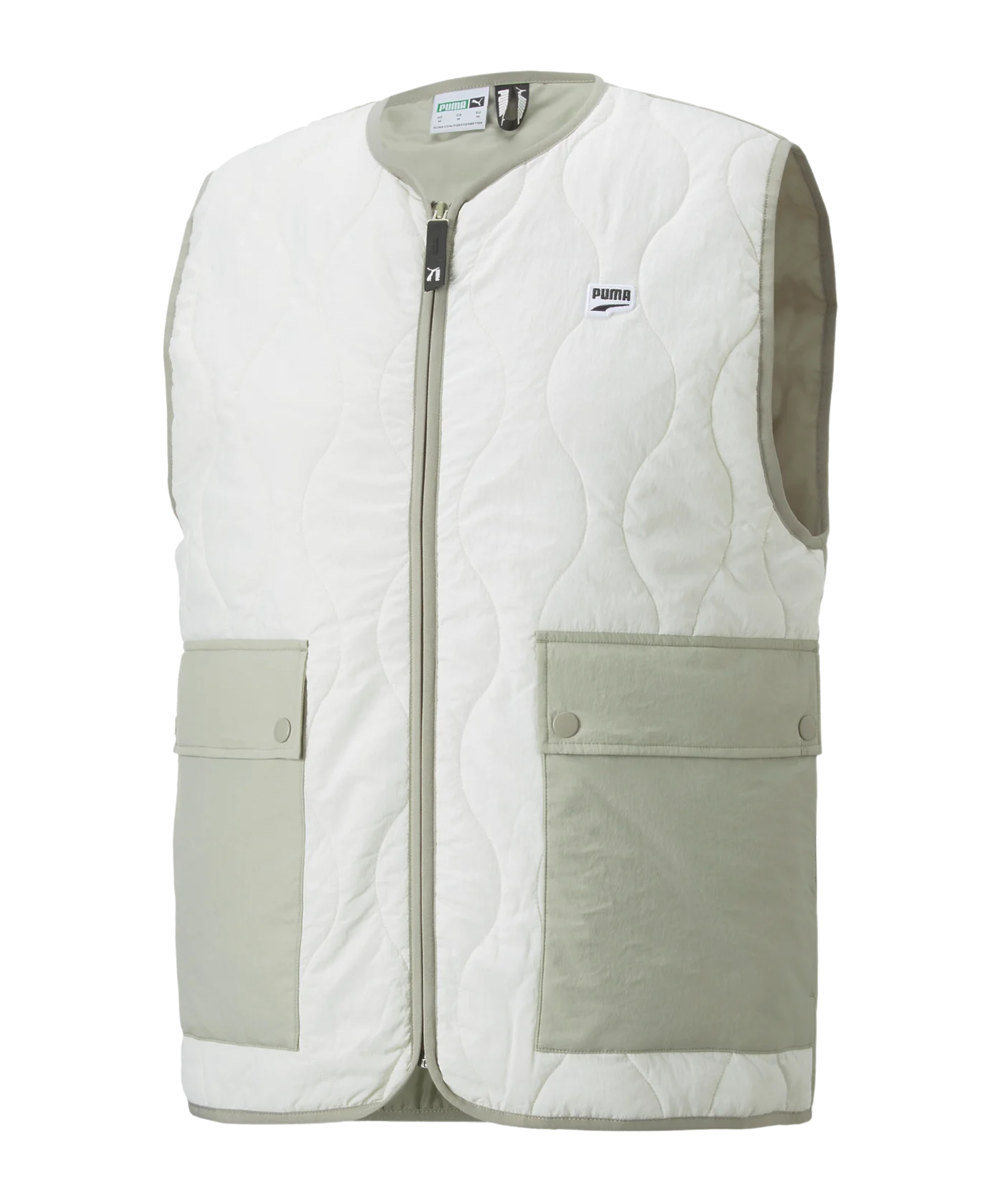 PUMA Downtown Padded Weste Beige F65