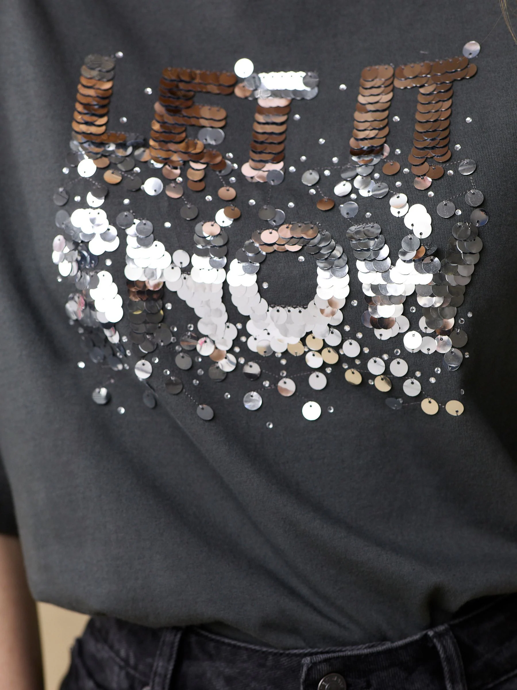 Een witte wereld! - Kerst-T-shirt met korte mouwen van 100% katoen