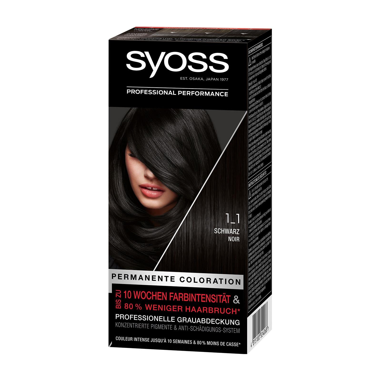 Syoss Color 1-1 Schwarz
