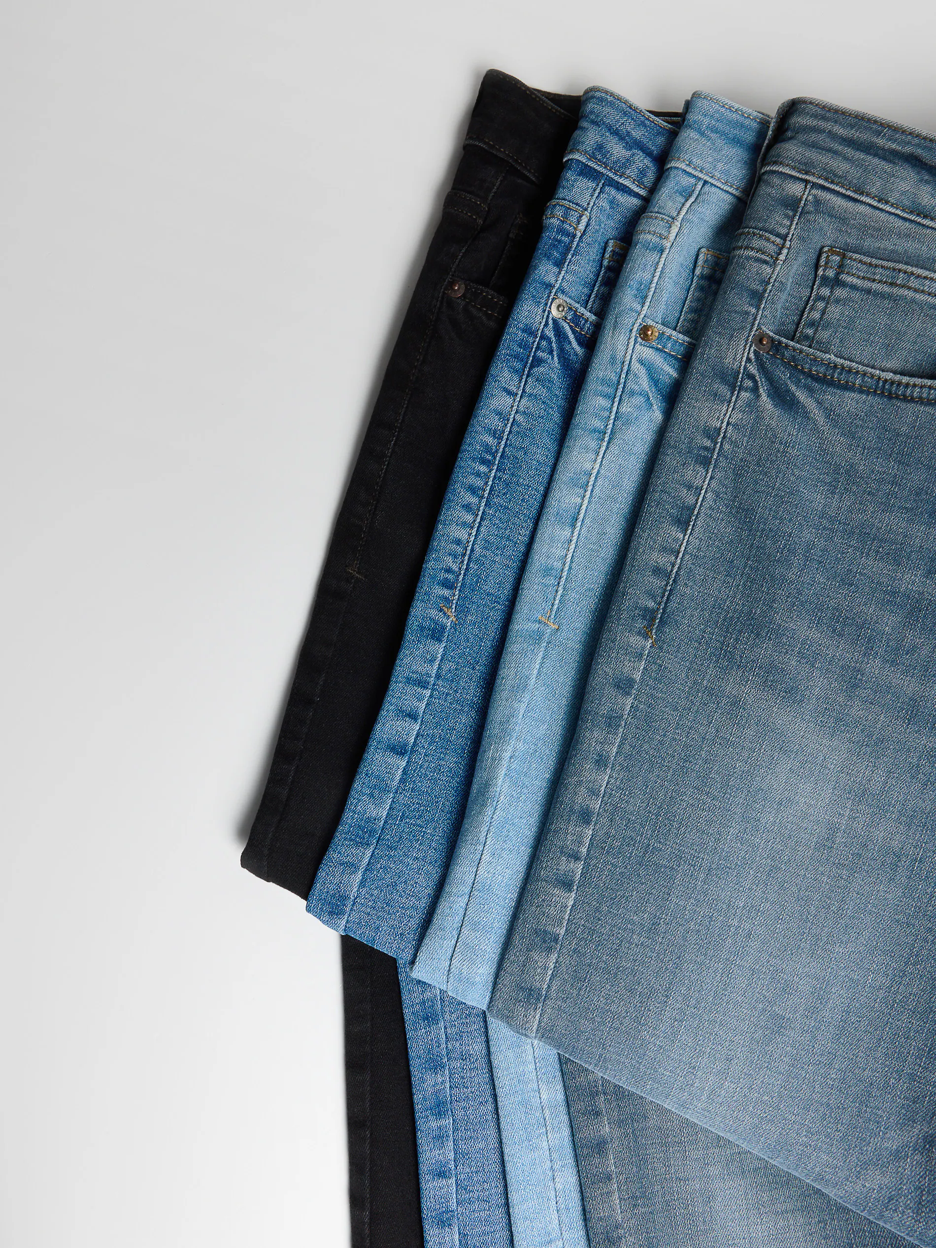 Skinny Jeans in Washout-Optik