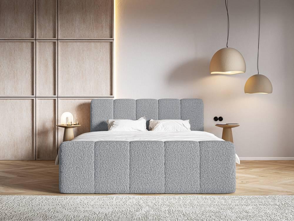 NADUVI Collection Boxspring Chloe 160x200 bouclé met opbergruimte