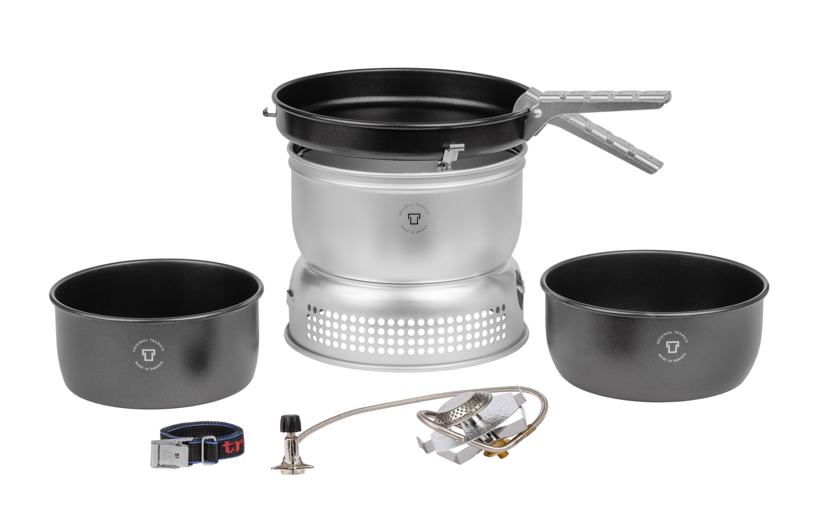 Trangia Trangiakök  25 - 9 UL Campingkochset 3- teilig mit Gasbrenner Set 1