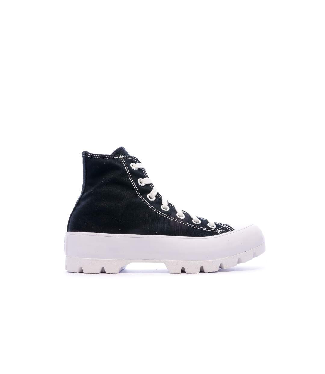 All Star Baskets Noir femme Converse Lugged