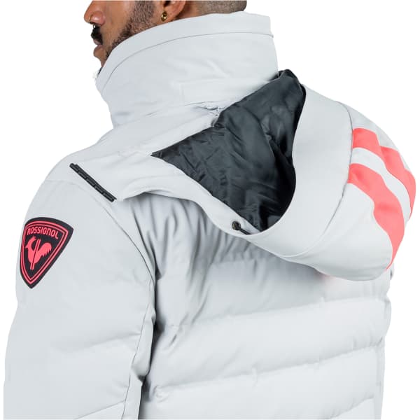 Veste de ski ROSSIGNOL HERO BLACKSIDE PUFFY JKT SOFT GREY