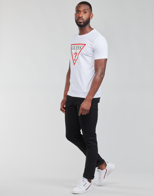 Guess - CN SS ORIGINAL LOGO TEE - Blanc