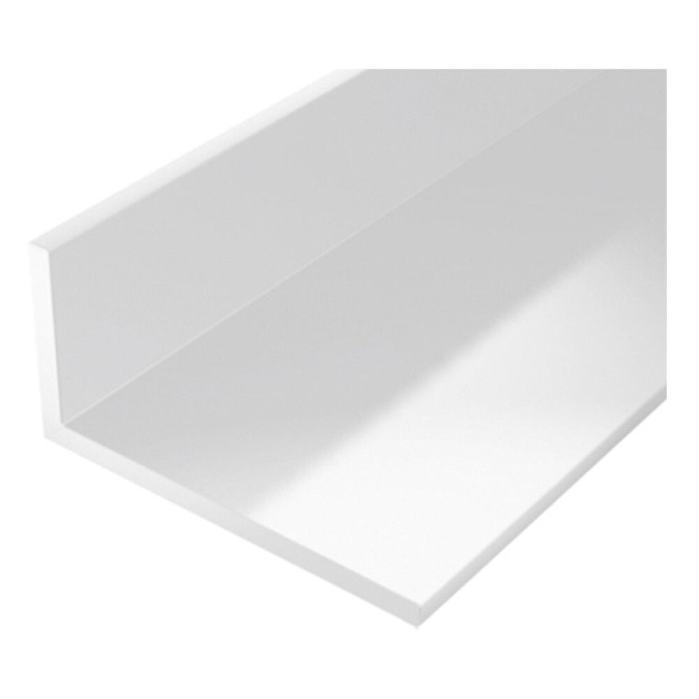 VINKELPROFIL GAH ALBERTS PVC 2000X30X20MM HVIT