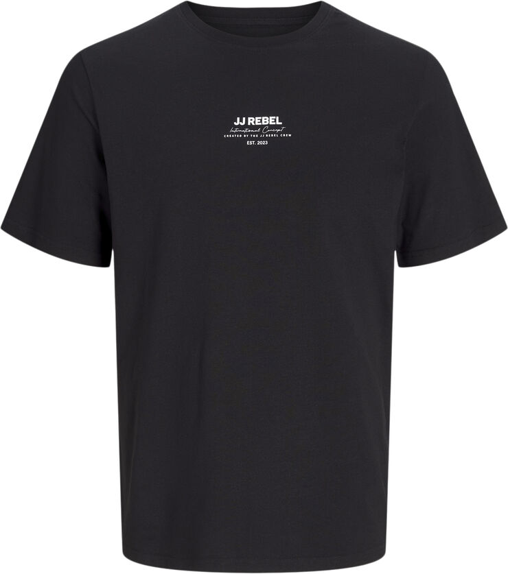 JJ-REBEL JREBLINO TEE SS CREW NECK Sort