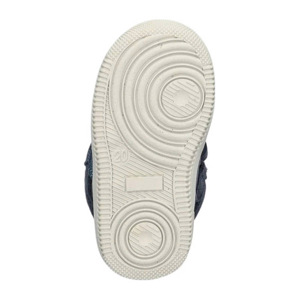 Nelson Kids suède sneakers donkerblauw