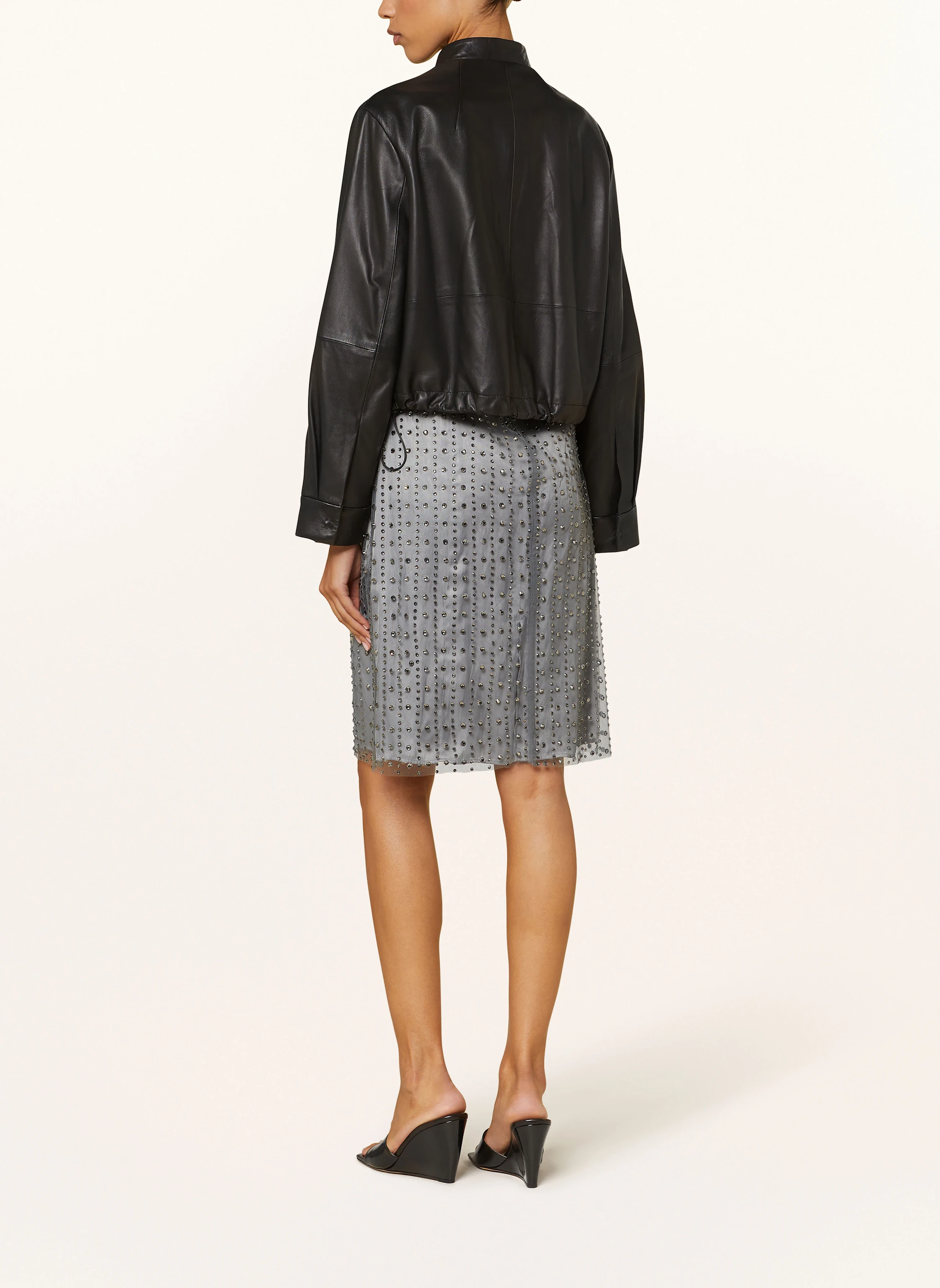 LUISA CERANO Lederjacke