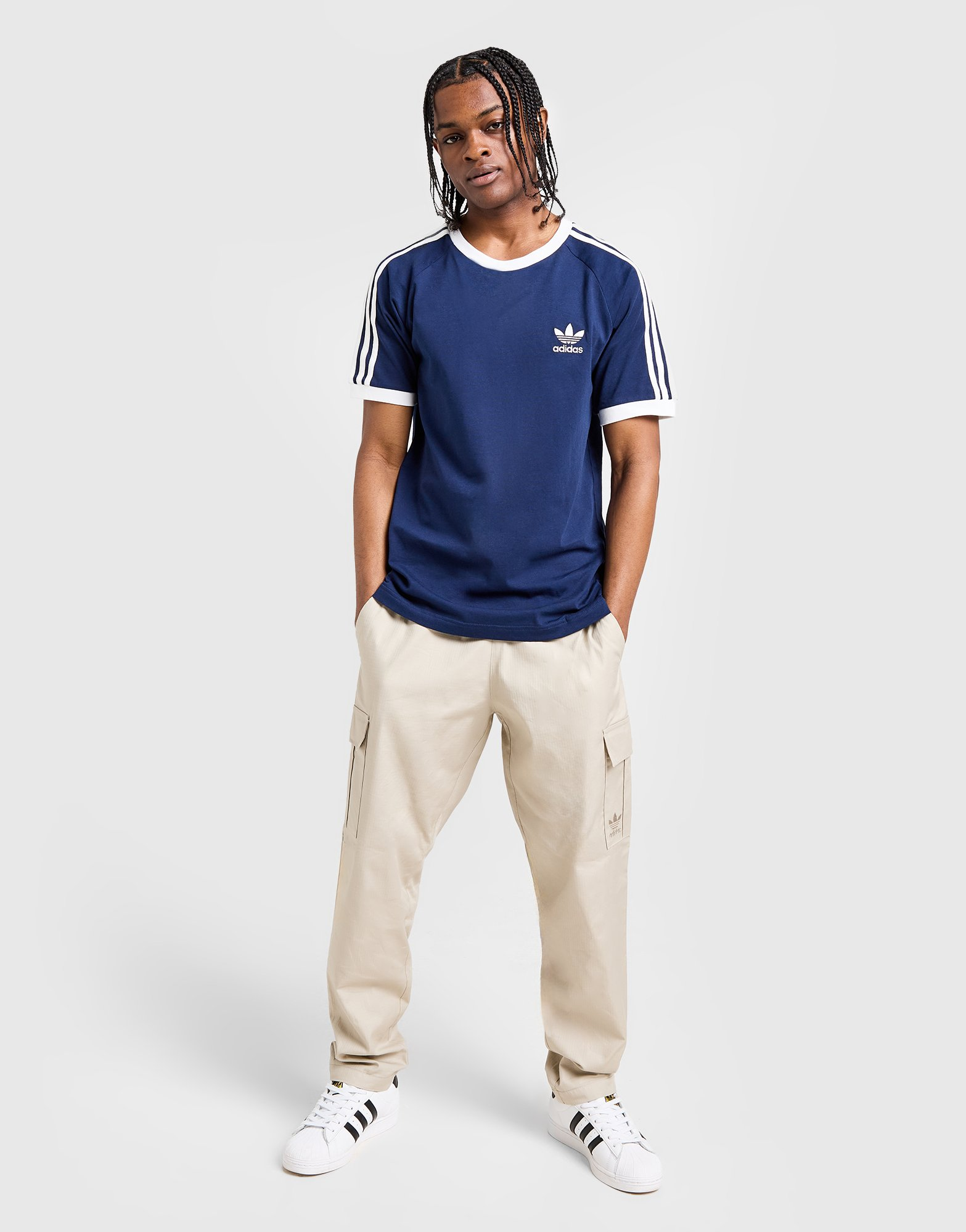 adidas T-shirt 3 bandes Adicolor Classics