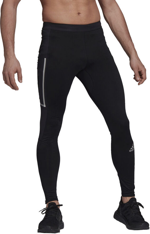 adidas Saturday Warm løbetights Sort