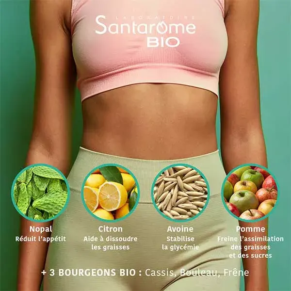 Santarome Bio 3 em 1 - Redutor de Gordura Corporal - 60 comprimidos