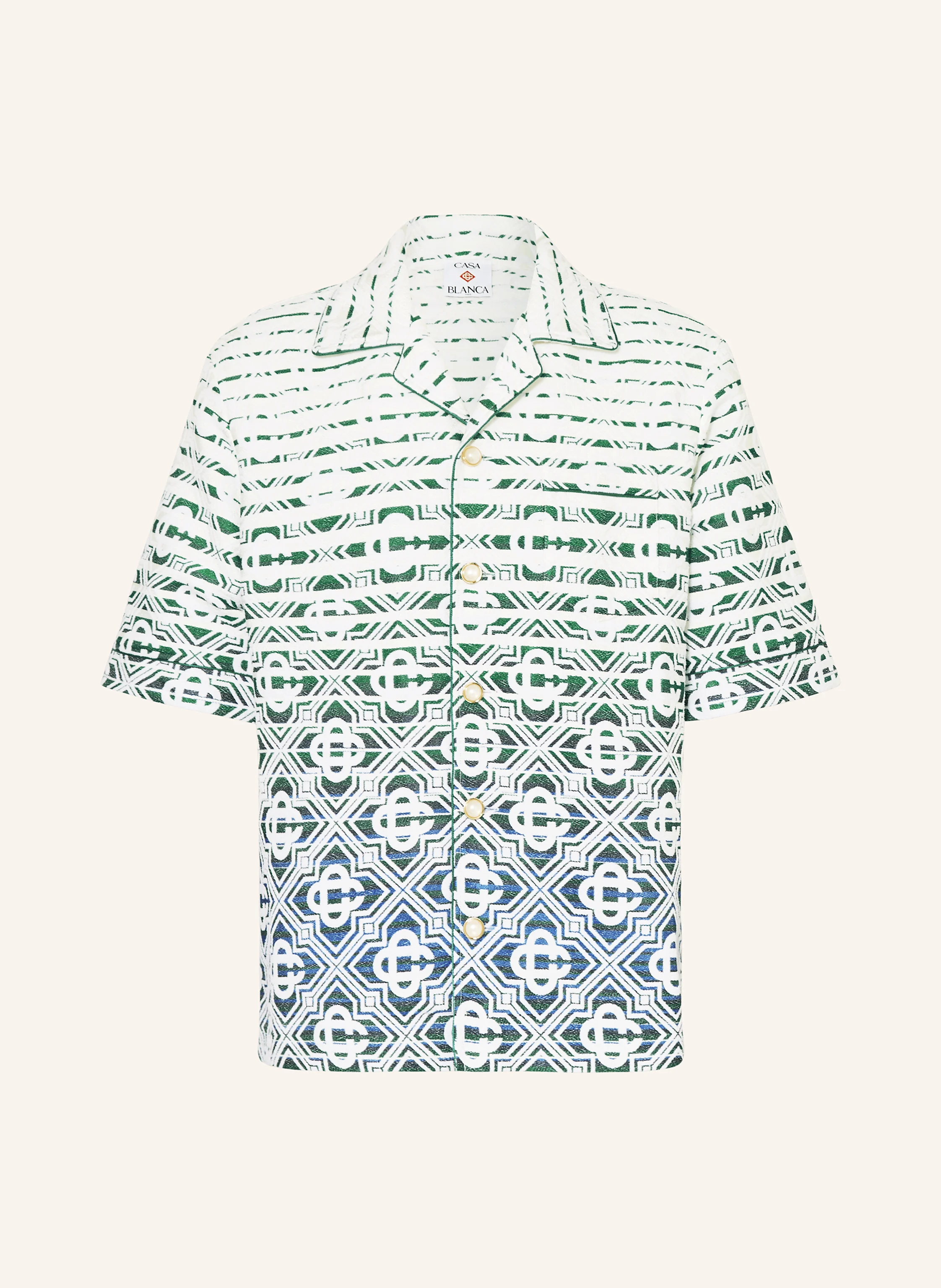 Casablanca Resorthemd Comfort Fit aus Jacquard