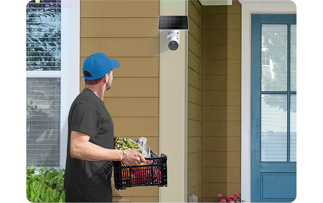 Netzwerkkamera Tapo C410 inkl. Solarpanel Tapo A201Solarbetriebenes Sicherheitskamera-Kit