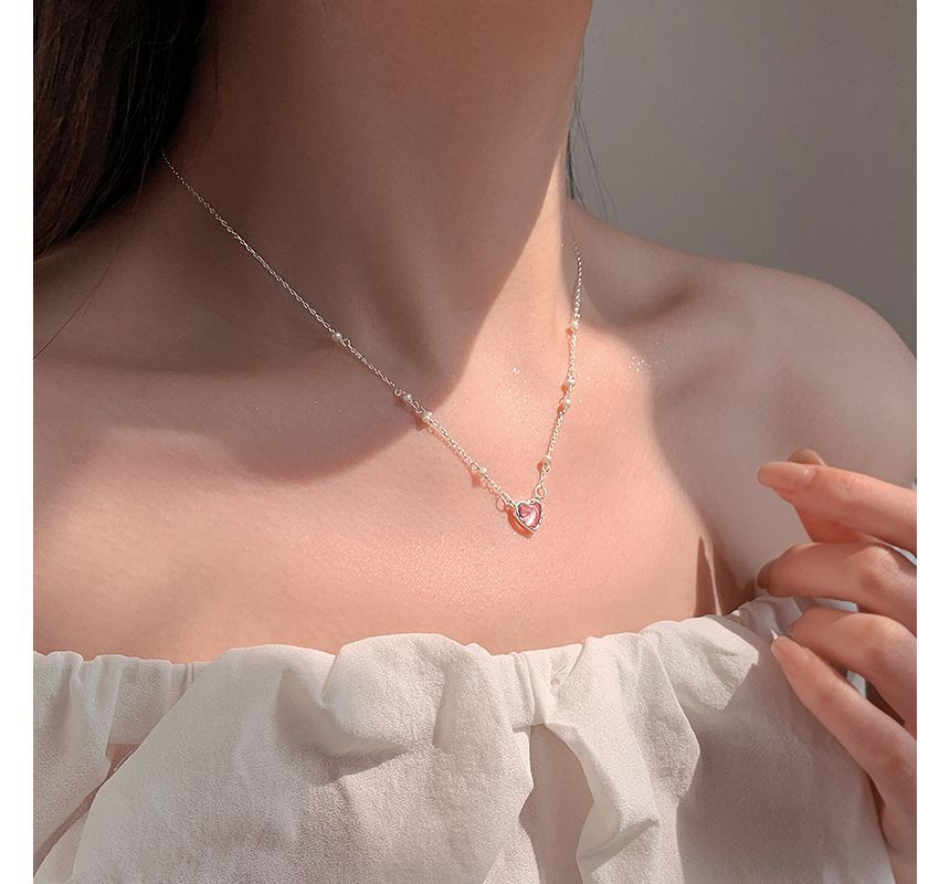 Toinianimos - Sterling Zilveren Hart Ketting