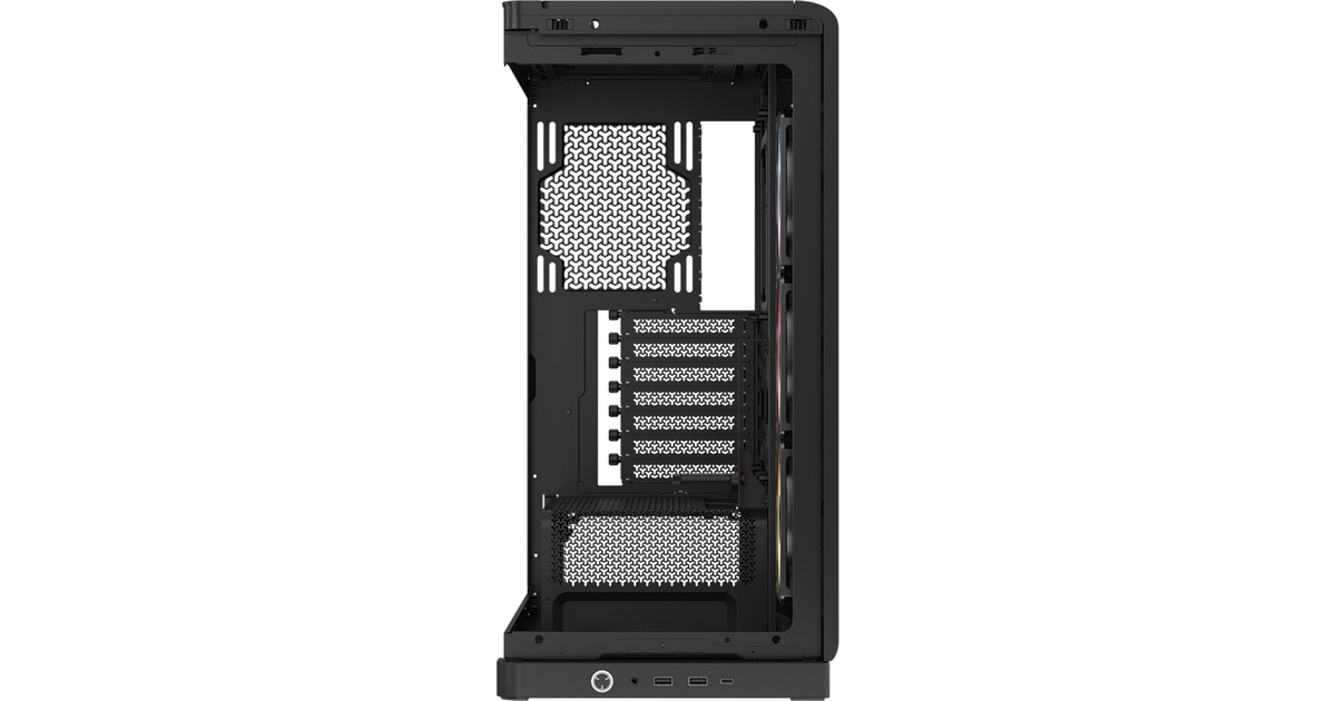 CorsairFRAME 4500X RS-R ARGB midi tower behuizing  (Zwart | 2x USB-A | 1x USB-C | Tempered Glass)