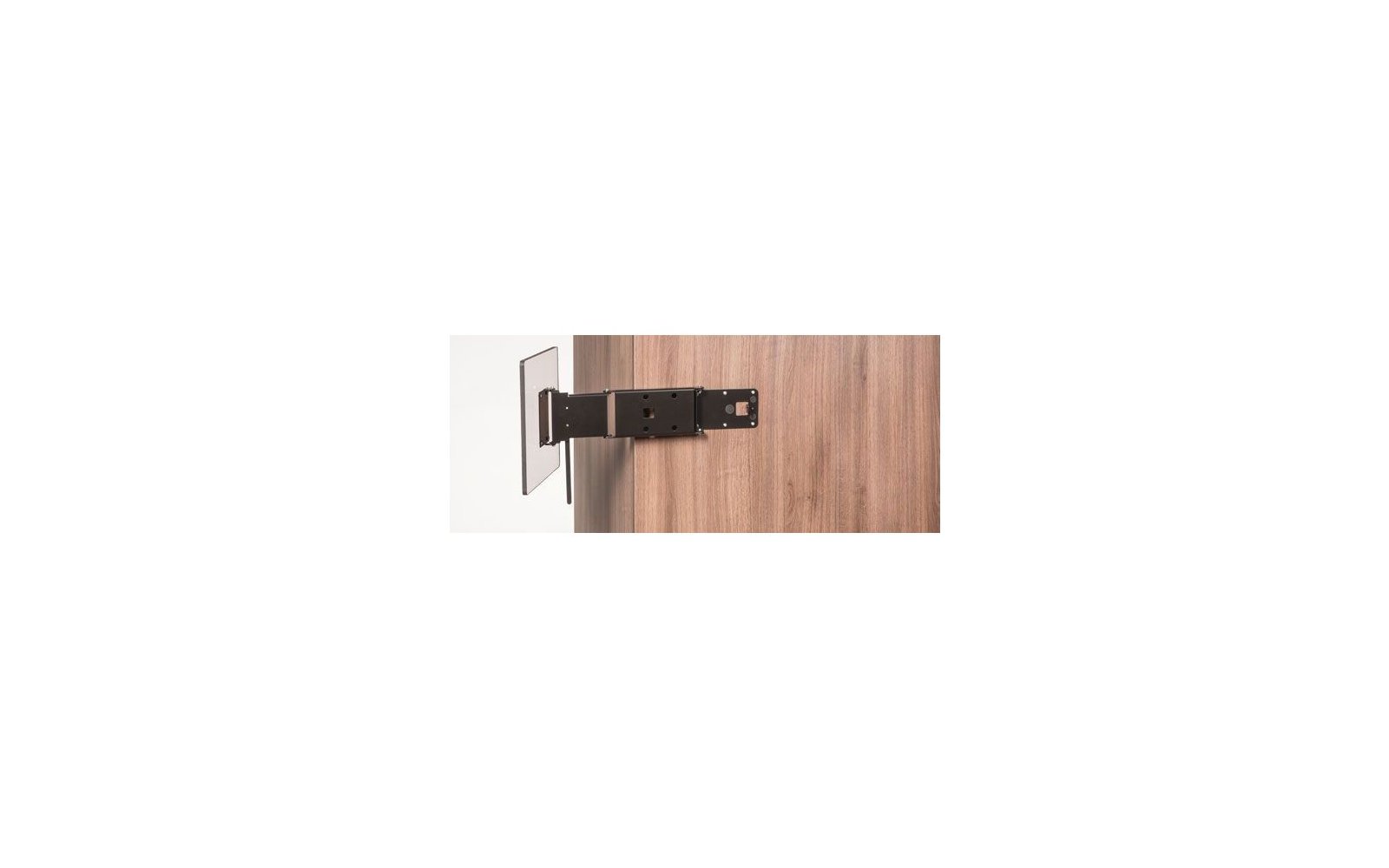 Caratec Flex CFW301S TV Wandhalter mit 3 Drehpunkten verriegelbar schwarz