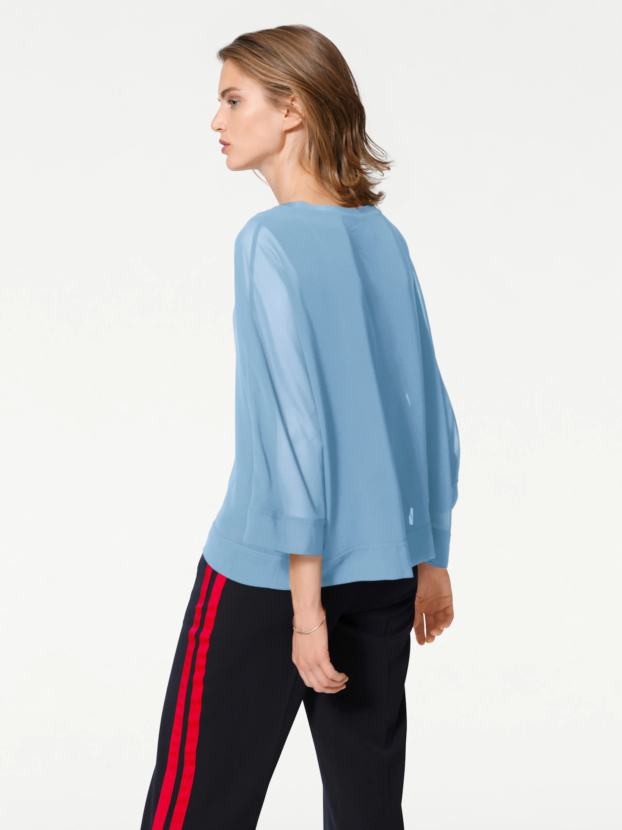 heine Blusenshirt in bleu