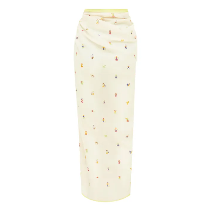 Soleil Soleil Paréo Square Fellow Coton Bio | Ecru