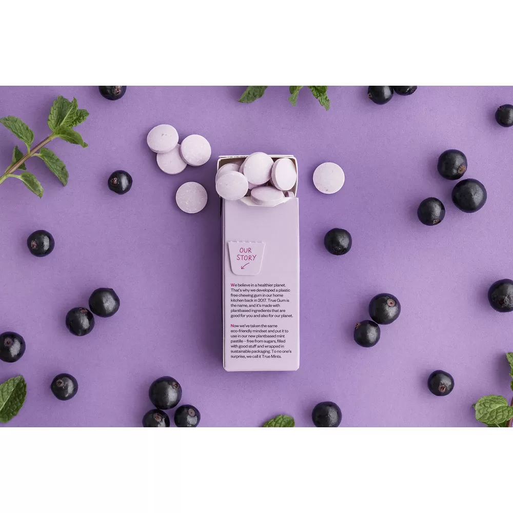 True Mints Pastiller Blackcurrant - 13 g