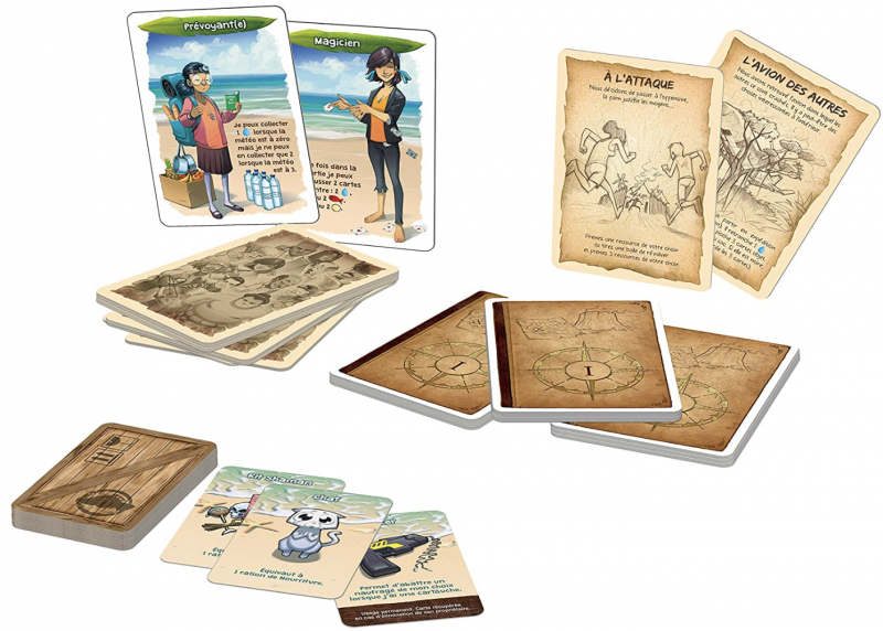 Galerapagos : Tribu et personnages