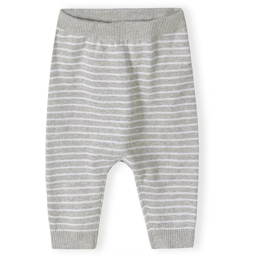 MINOTI Longsleeves & Leggings Grau Meliert