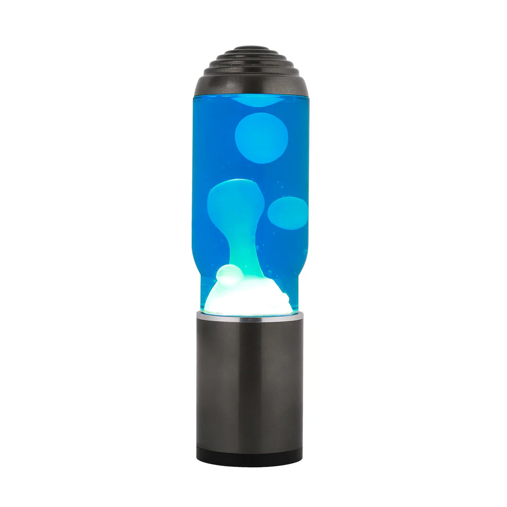 I-Total  Lava lampe - blå/hvid