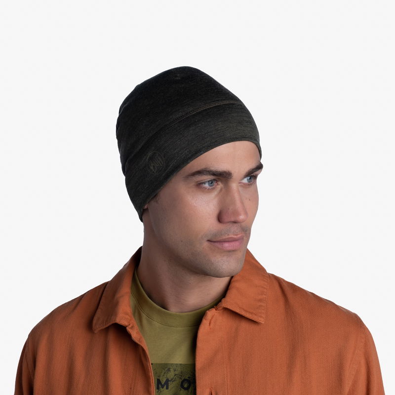 Buff Merinould LW Beanie (Bark)