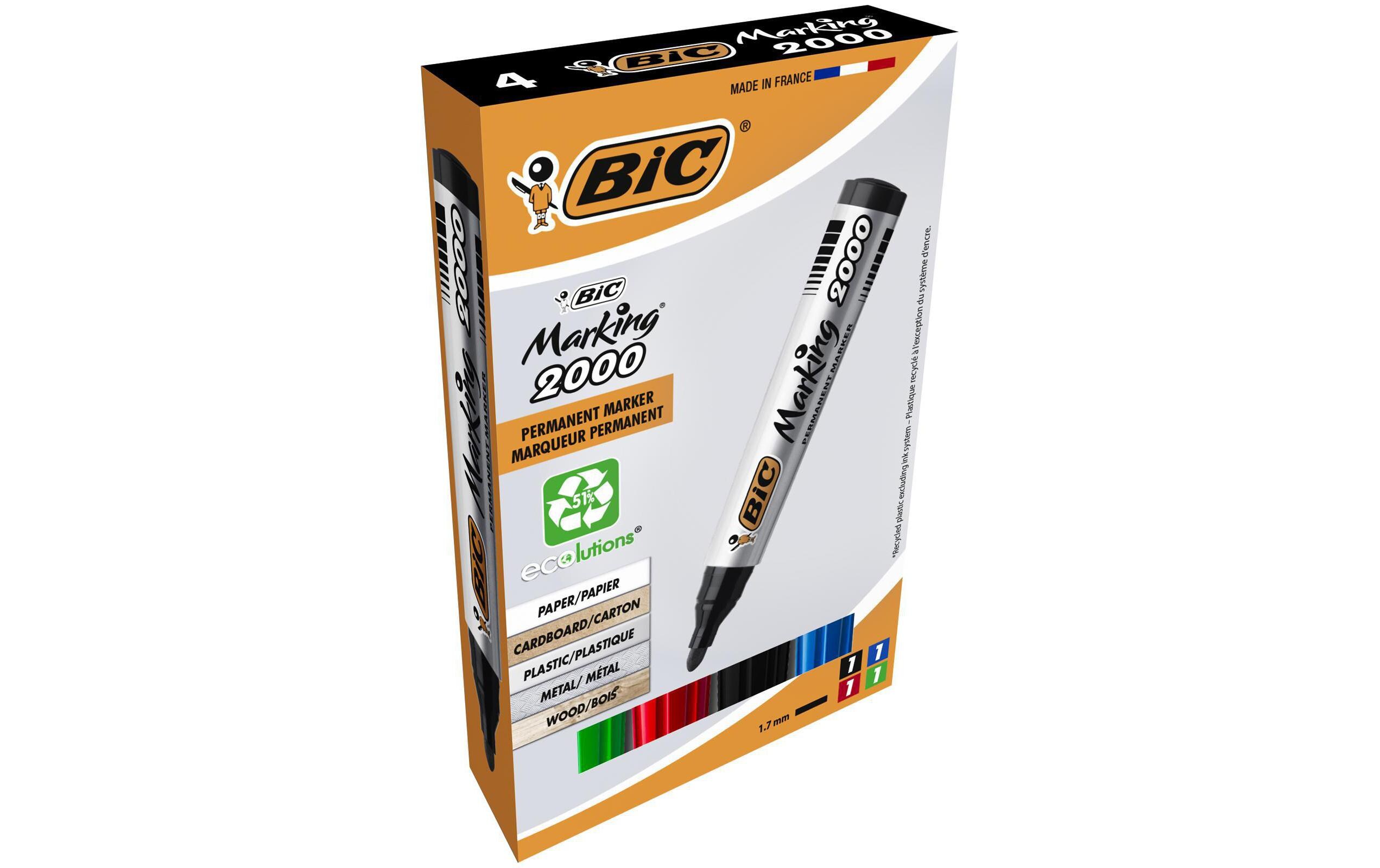 Permanent-Marker 2000 ecolutions 4 StückPermanentmarker-Set