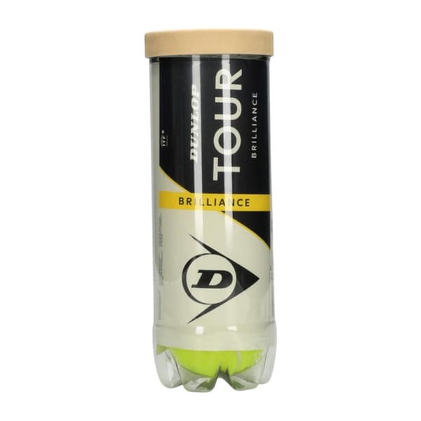 Tennisballer Dunlop D TB TOUR BRILLANCE 3 PET 601620 Gul
