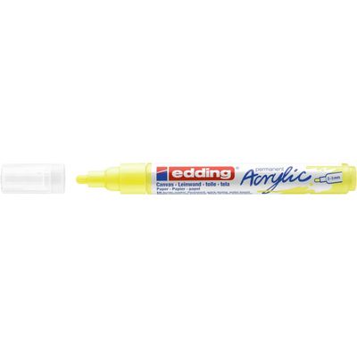 Edding 5100 - Marqueur acrylique - jaune fluo