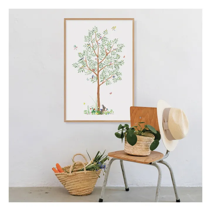 MIMI'lou Affiche Arbre de  Printemps
