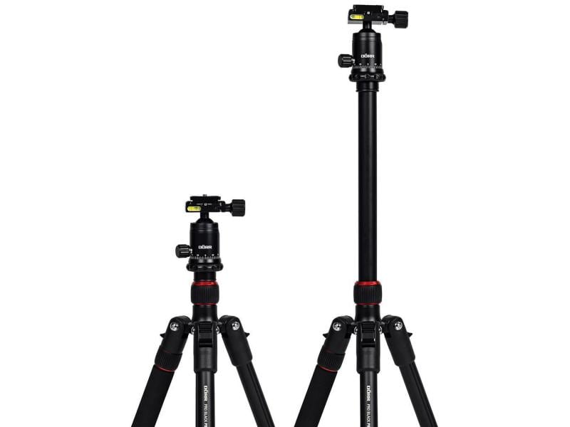 Dörr Stativ PB-165 Pro Black Alu Profi-Stativ aus stabilem Aluminium