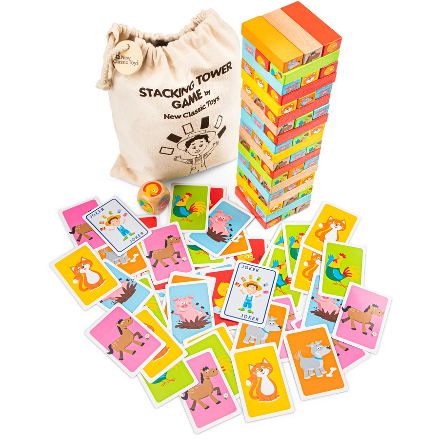 New Classic Toys Wackel-Stapelturm Spielset