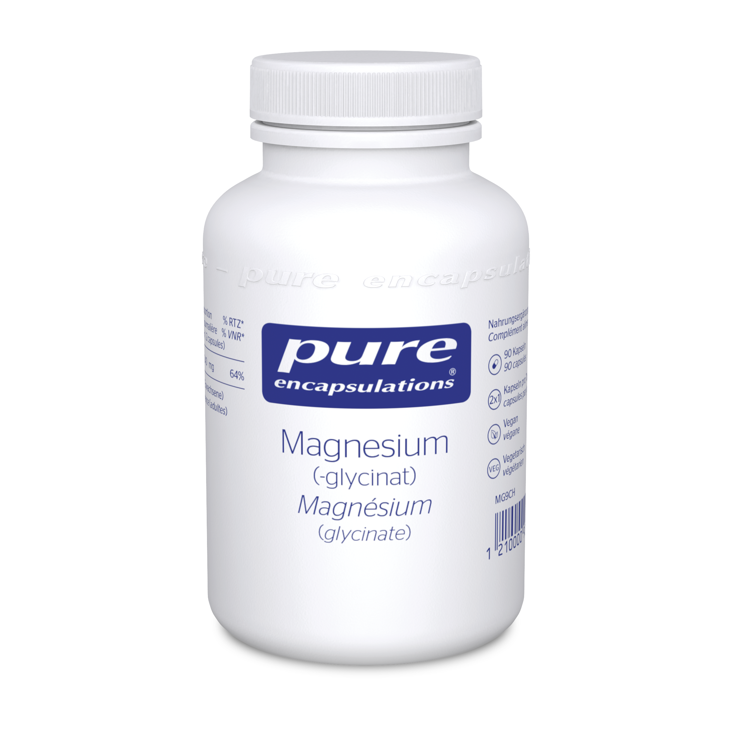 PURE Magnesiumglycinat Kaps Ds 90 Stk