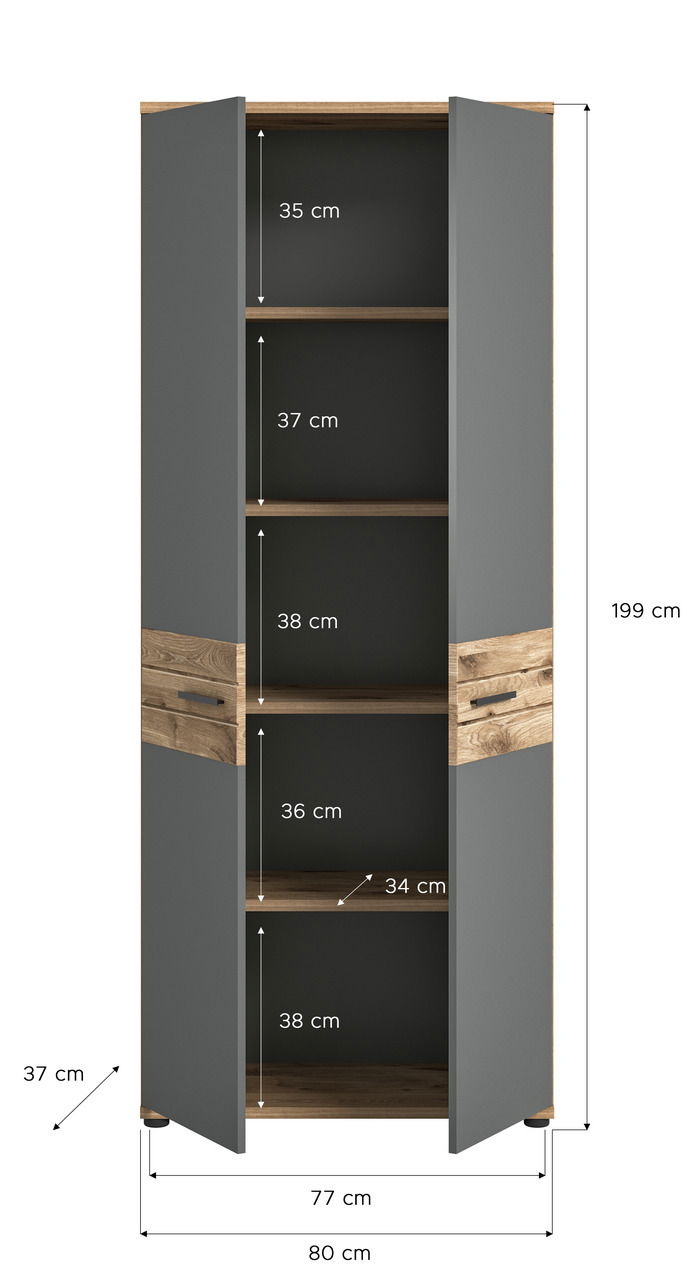 MID.YOU Büroschrank MASON