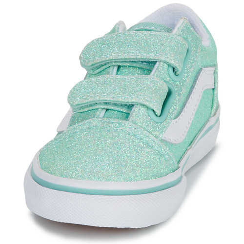 Vans - OLD SKOOL V - Bleu / Vert
